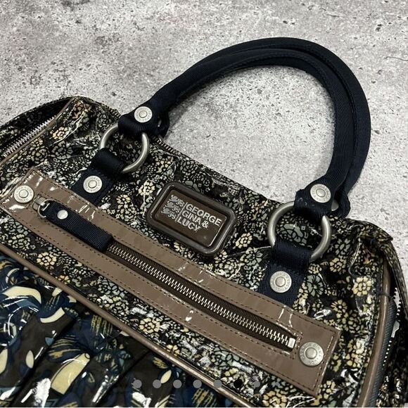 George Gina & Lucy Shoulder Bag - Turquoise - Hand Bag - Purse - Bohemian - Y2K - Picture 5 of 16